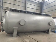 Horizontal Stainless Steel Storage Tank